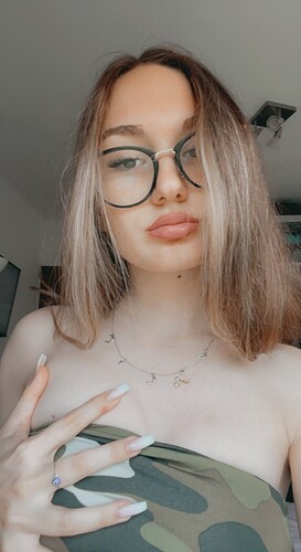 Touching boobs